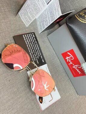 Authentic Ray-Ban Hexagonal 3548N 51MM